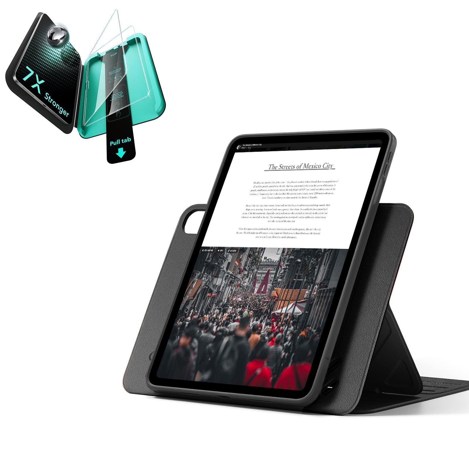 iPad Air 11" (M4) 2026 Bundle Shift Magnetic Case & Armorite® Protection - Black ESR ESR