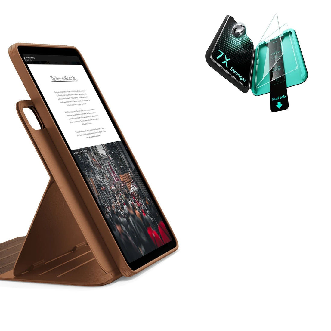 iPad Air 11" (M4) 2026 Bundle Shift Magnetic Case & Armorite® Protection - Brown ESR ESR