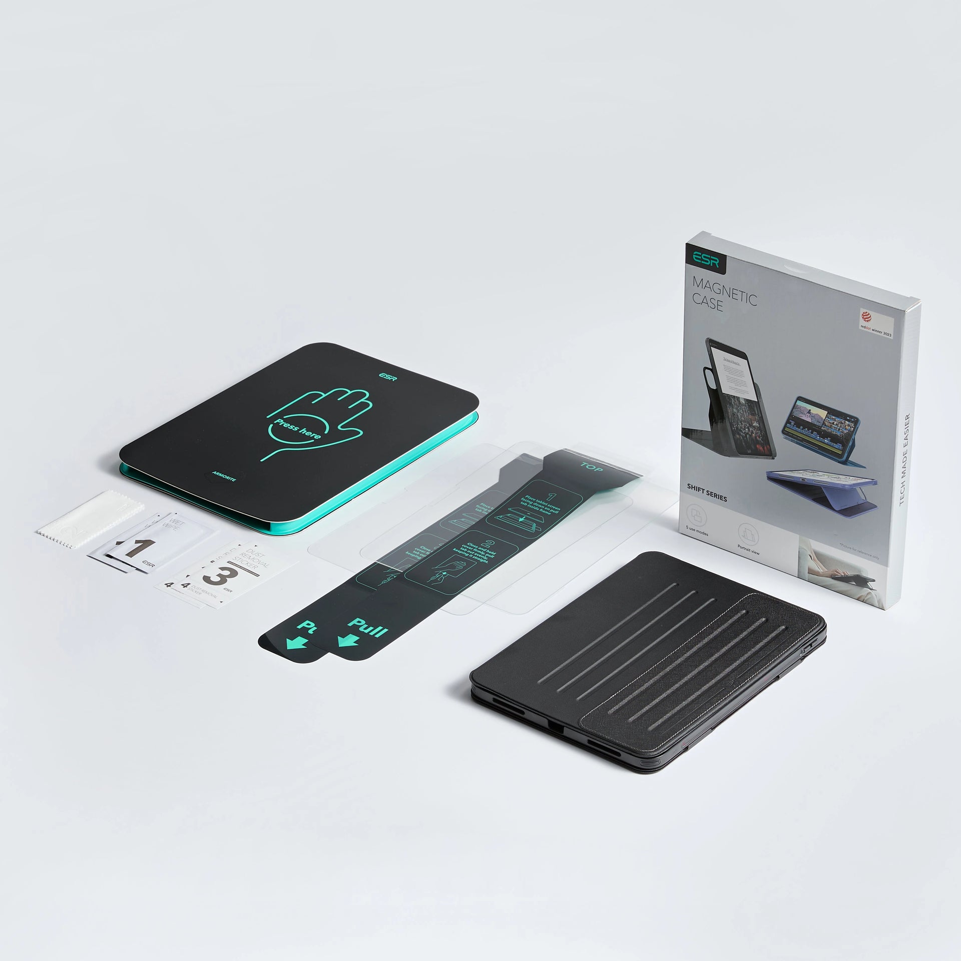 iPad Air 11" (M4) 2026 Bundle Shift Magnetic Case & Armorite® Protection - Light Purple ESR ESR