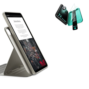 iPad Air 11" (M4) 2026 Bundle Shift Magnetic Case & Armorite® Protection - Titanium ESR ESR
