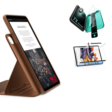 iPad Air 11" (M4) 2026 Bundle Shift Magnetic Case, Papel-Feel Magnetic & Armorite® Protection - Brown ESR ESR