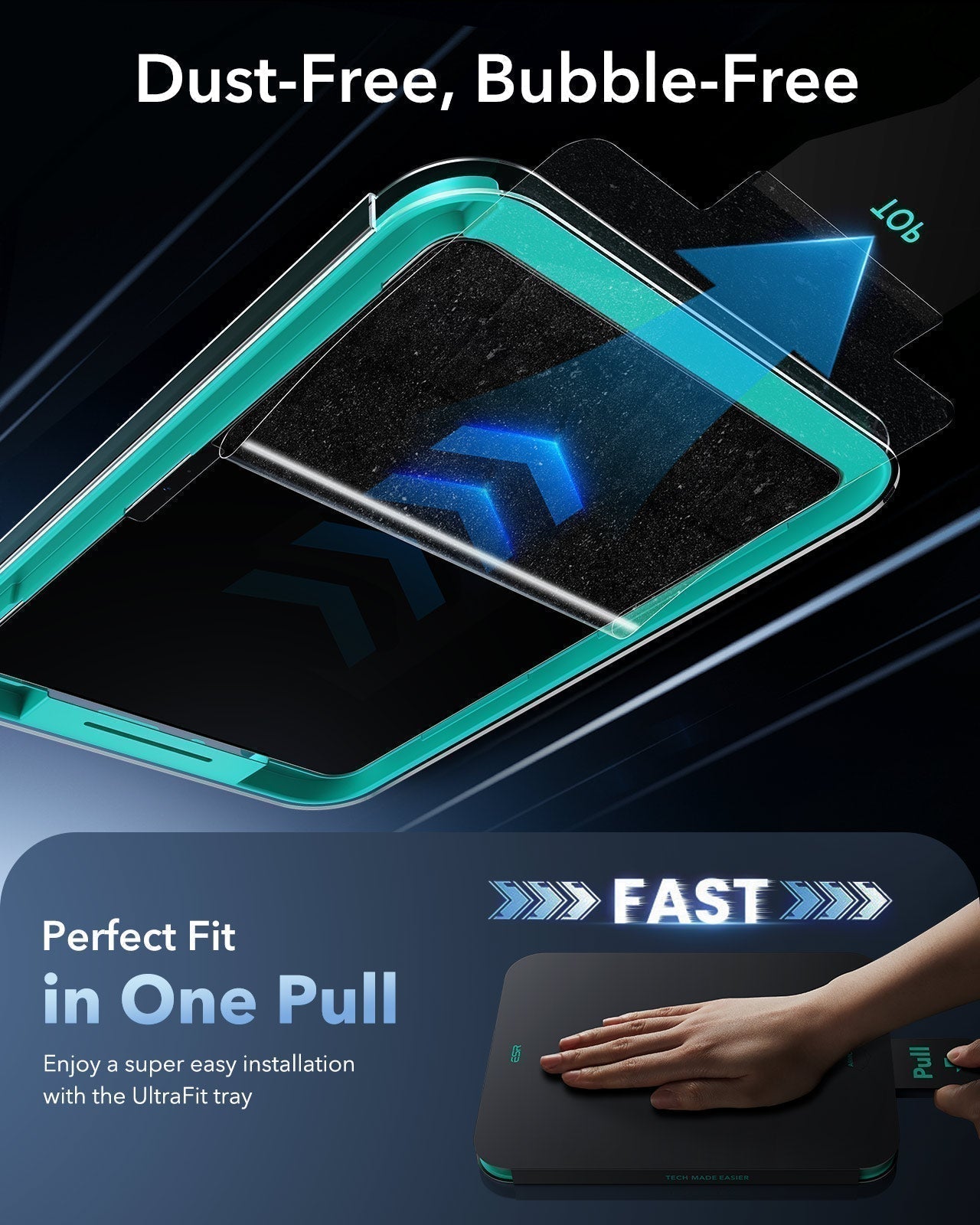 iPad Air 11" (M4) 2026 Bundle Shift Magnetic Case, Papel-Feel Magnetic & Armorite® Protection - Purple ESR ESR