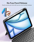 ipad Air 11 keyboard case with pencil holder