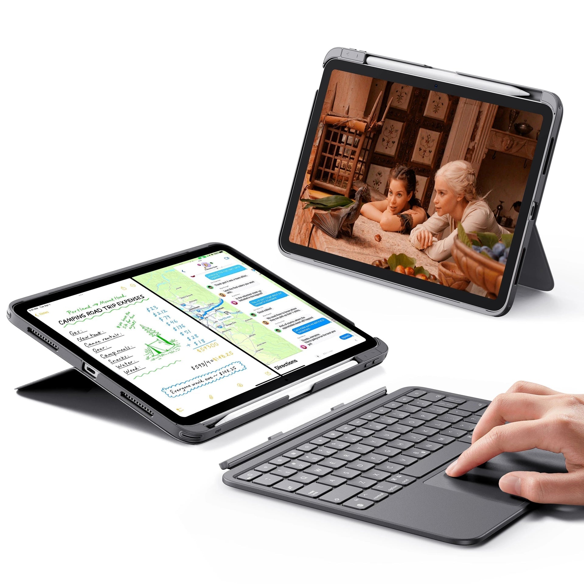 iPad Air 11" (M4) 2026 Flex Keyboard Case (Detachable)-Black