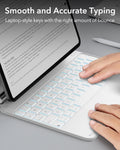 iPad Air 11” (M4) 2026 Rebound Magnetic Keyboard Case-smooth and accurate typing