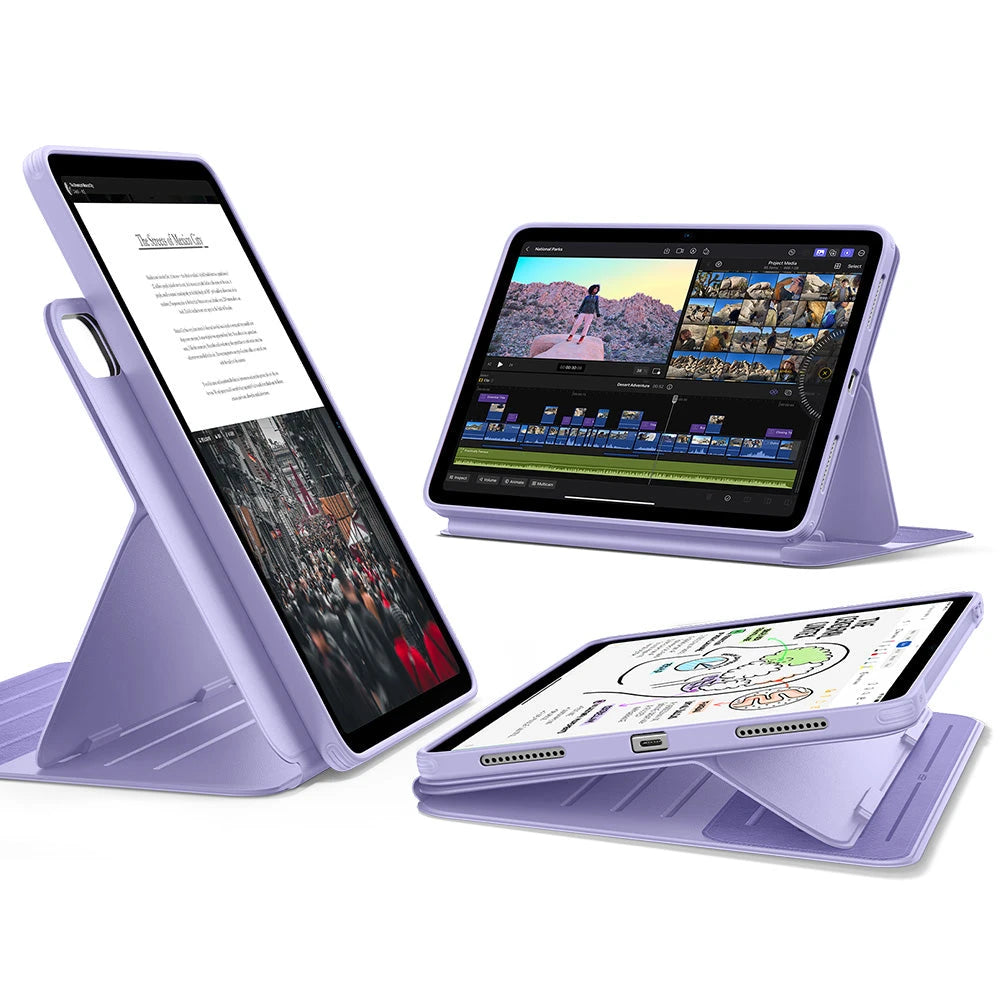 iPad Air 11" (M4) 2026 Shift Magnetic Case - Light Purple ESR ESR