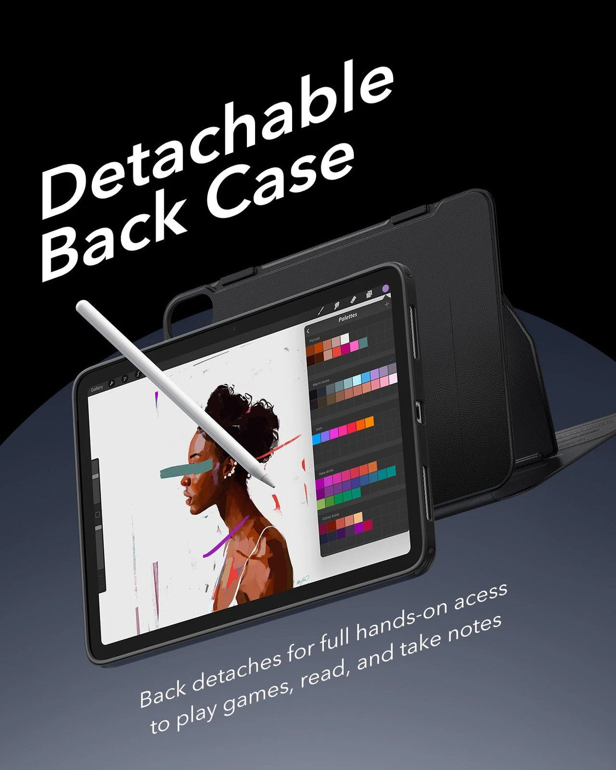 iPad Air 13" (2025) Shift Magnetic Case - Black ESR ESR