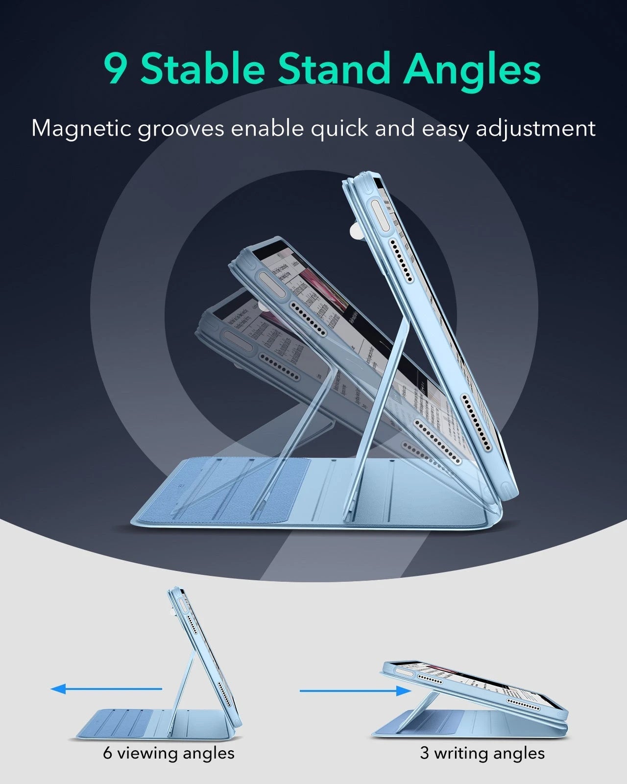 iPad Air 13" (2025) Shift Magnetic Case - Blue ESR ESR
