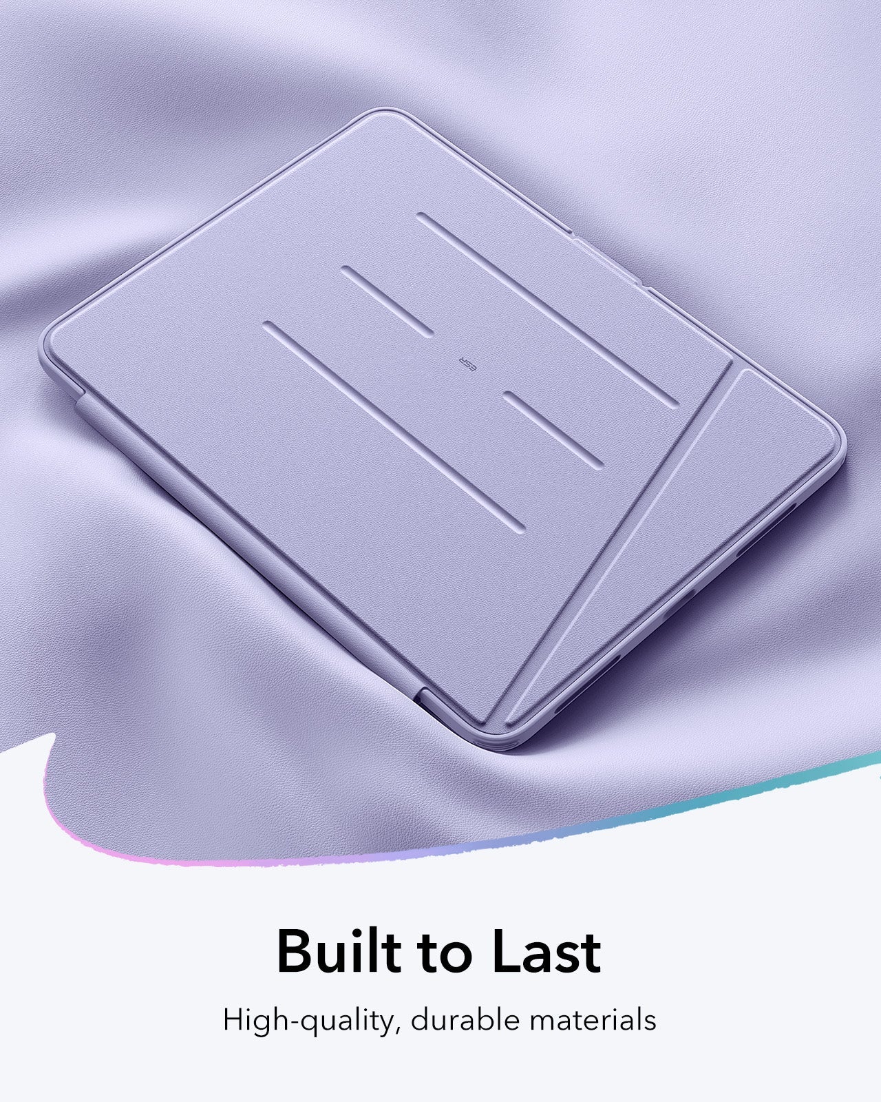 iPad Air 13" (M4) 2026 Flip Magnetic Case with Pencil Holder - Light Purple ESR ESR