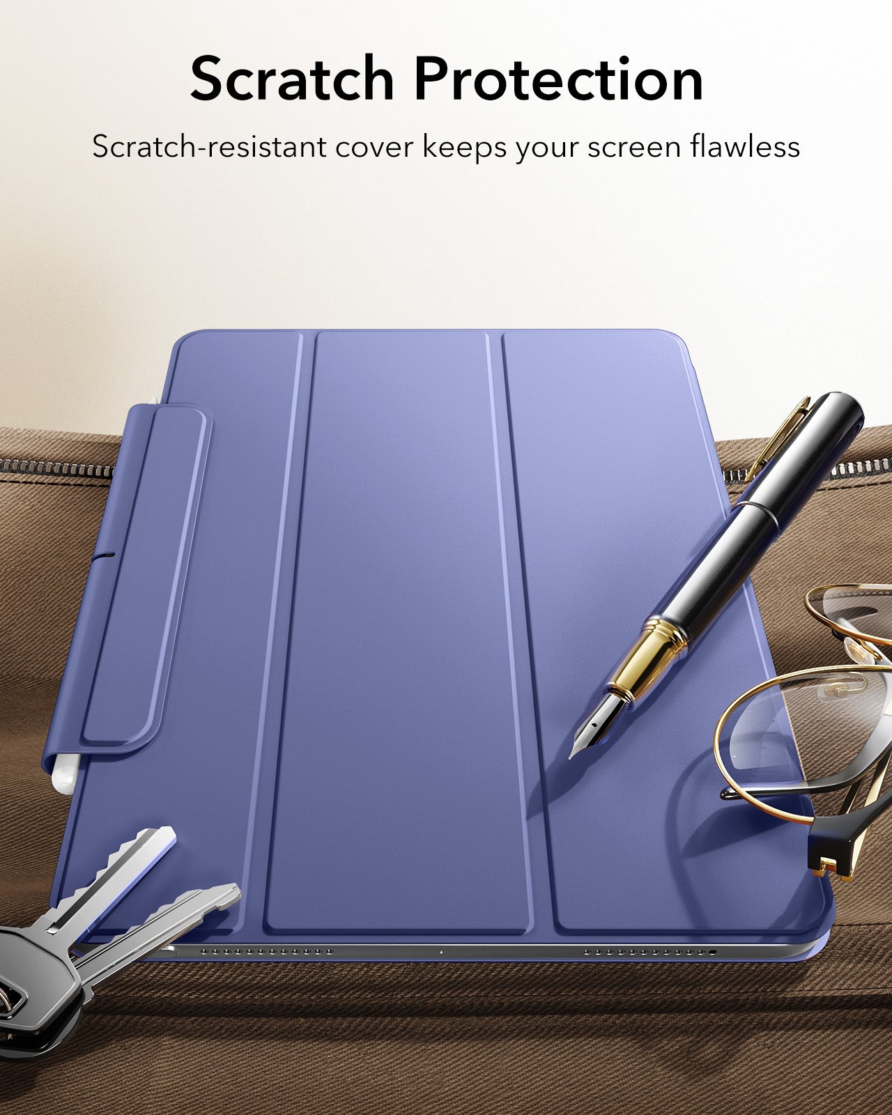 iPad Air 13" (M4) 2026 Rebound Magnetic Case - Purple ESR ESR