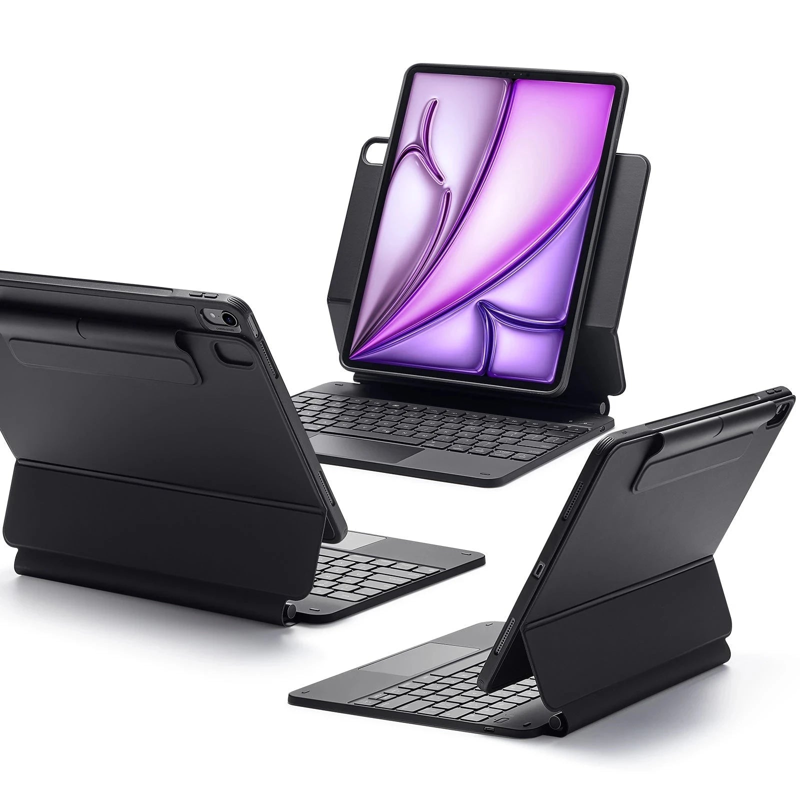 iPad Air 13" (M4, 2026) Rebound Magnet-Tastaturhülle 360 - DE Layout-Schwarz ESR ESR