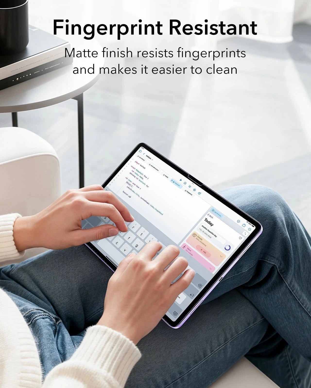 iPad Air 13" (M4) 2026 UltraFit Classic Paper-Feel Screen Protector – 2 Pack ESR ESR