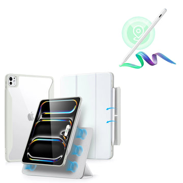 iPad Pro 11ʺ (2024) Rebound Hybrid Case 360 with Digital Pencil Bundle - Brilliant White ESR ESR