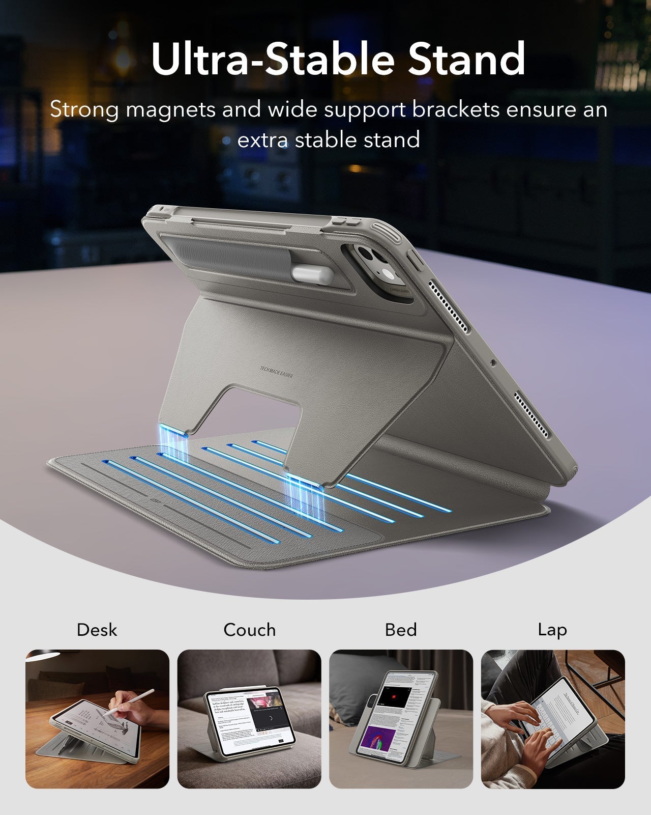 iPad Pro 11ʺ (2024) Shift Magnetic Case - Titanium ESR ESR