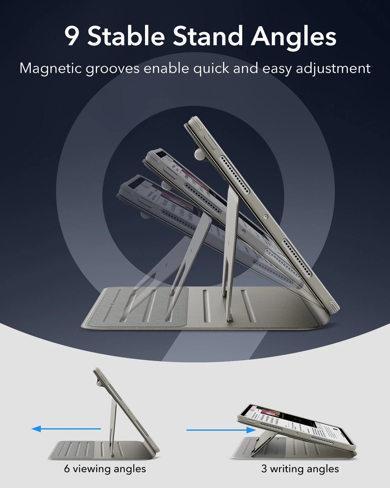 iPad Pro 11ʺ (2024) Shift Magnetic Case - Titanium ESR ESR