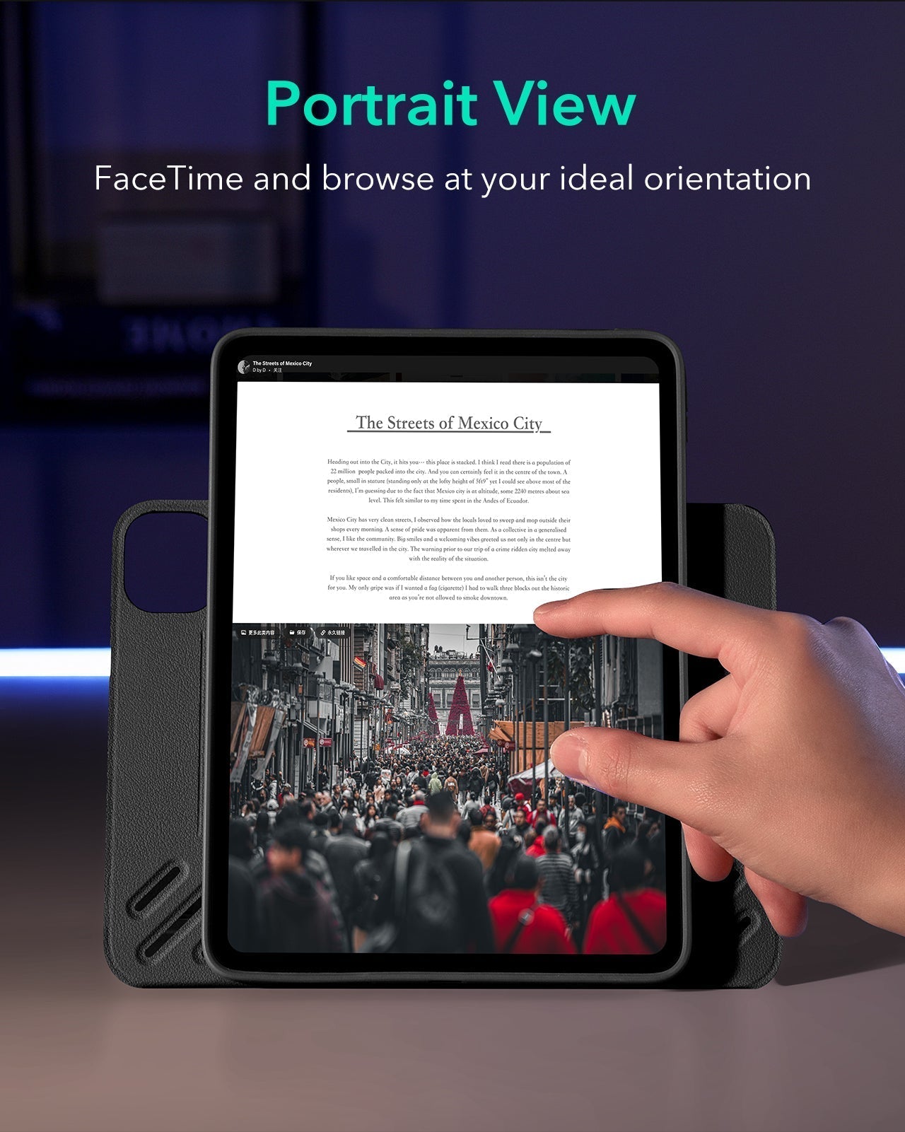 iPad Pro 11" (2025) Bundle Shift Magnetic Case & Armorite® Protection - Black ESR ESR