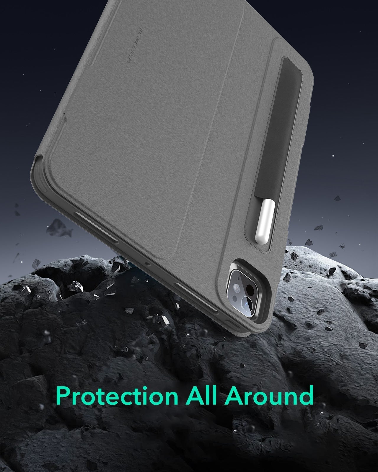 iPad Pro 11" (2025) Bundle Shift Magnetic Case & Armorite® Paper-Feel Protection - Gray ESR ESR