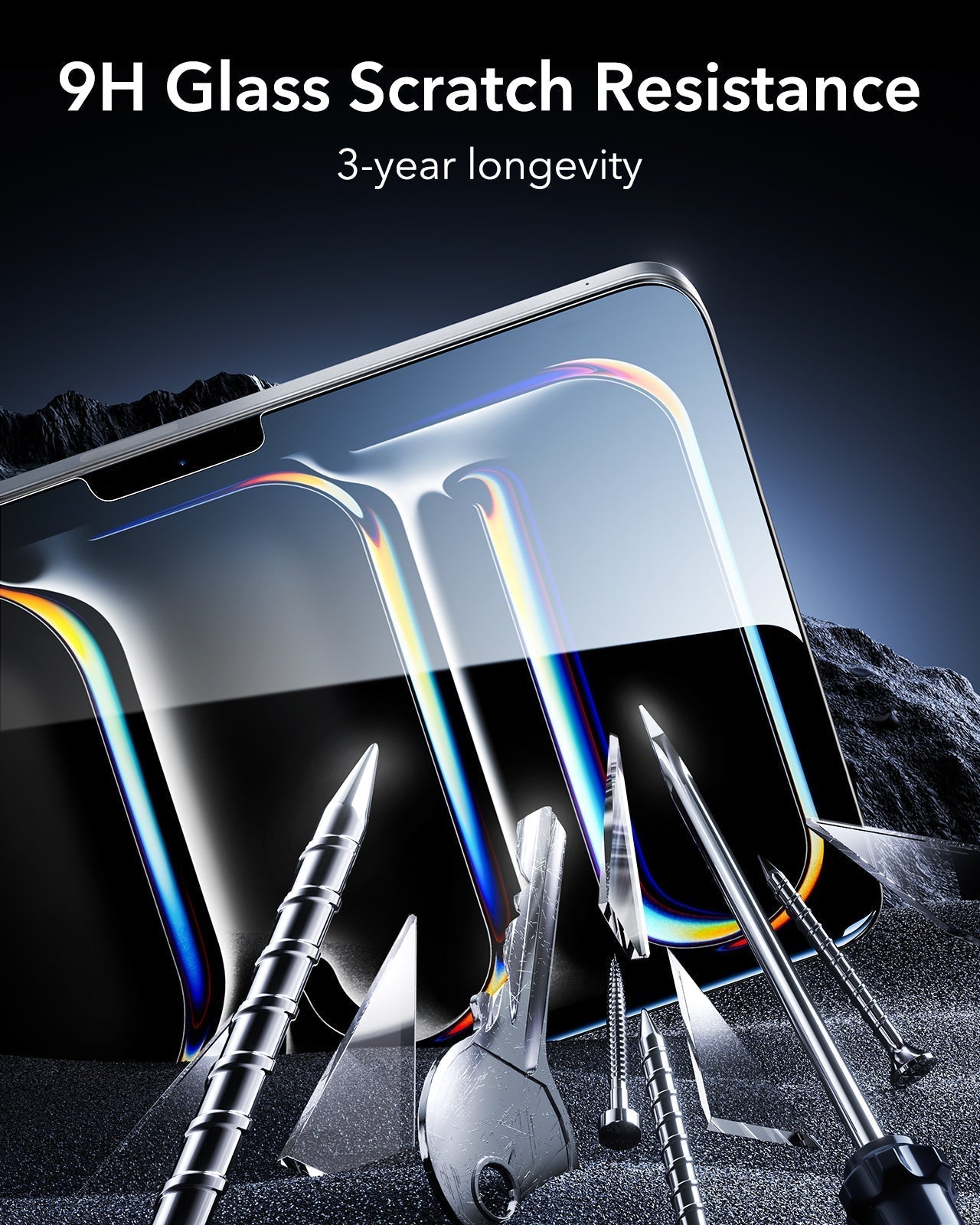 iPad Pro 11" (2024) UltraFit Armorite Screen Protector – 2 Pack ESR ESR