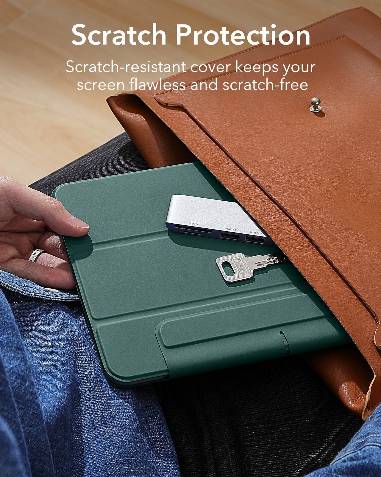 iPad Pro 11" (2025) Rebound Magnetic Case - Forest Green ESR ESR