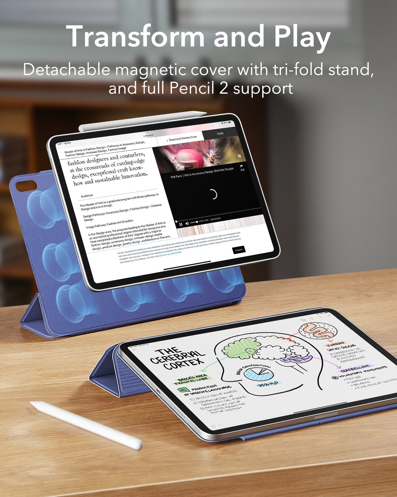 iPad Pro 11" (2025) Rebound Magnetic Case - Lavender ESR ESR