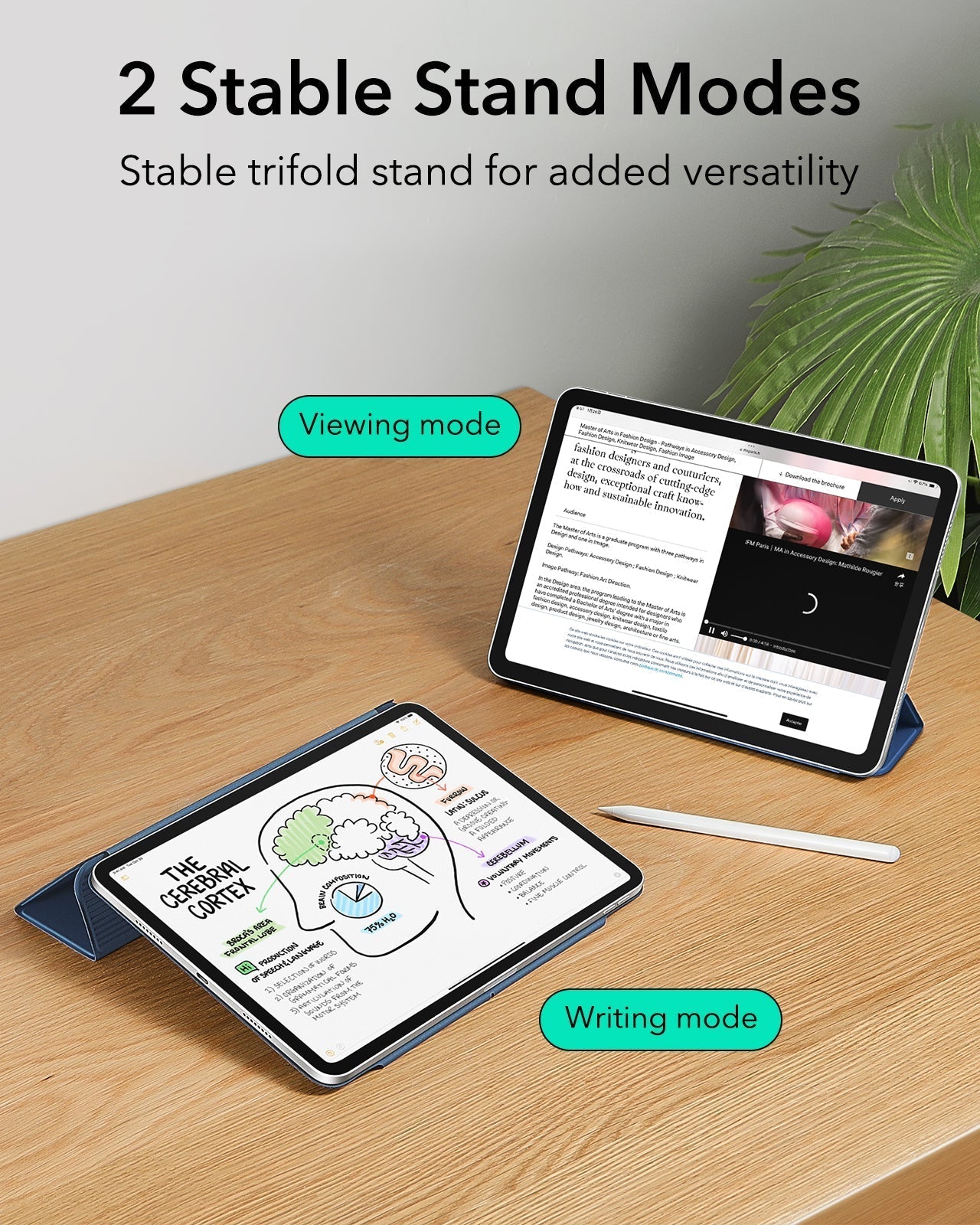 iPad Pro 11" (2025) Rebound Magnetic Case - Navy Blue ESR ESR