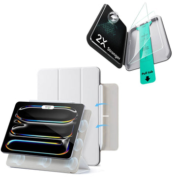 iPad Pro 11ʺ (2025) Rebound Protection Bundle - Brilliant White ESR ESR