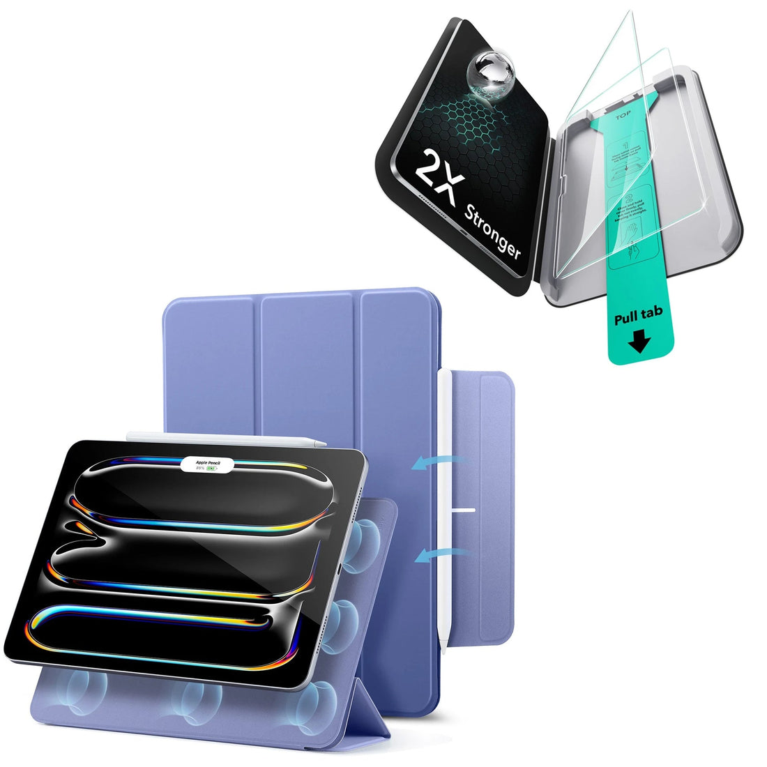 iPad Pro 11ʺ (2025) Rebound Protection Bundle - Lavender ESR ESR
