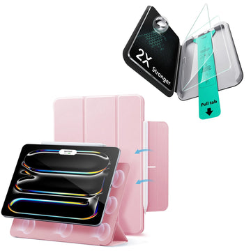 iPad Pro 11ʺ (2025) Rebound Protection Bundle - Pink ESR ESR