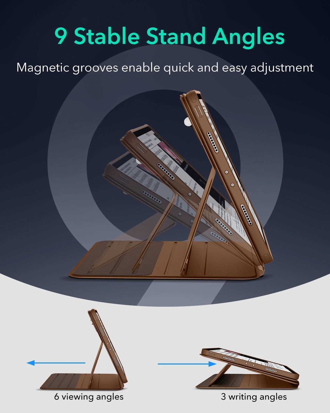 iPad Pro 11ʺ (2025) Shift Magnetic Case - Brown ESR ESR