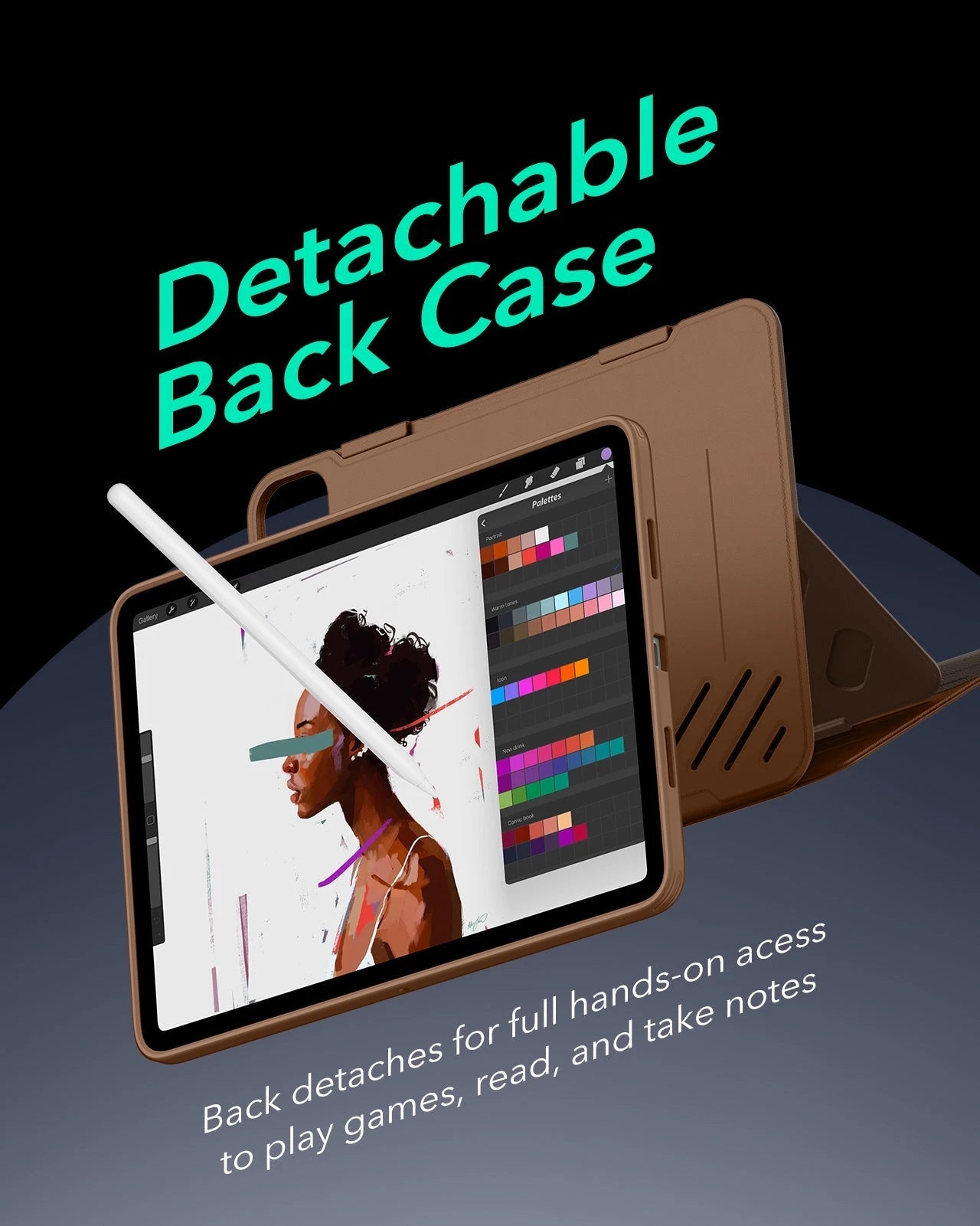 iPad Pro 11ʺ (2025) Shift Magnetic Case - Brown ESR ESR