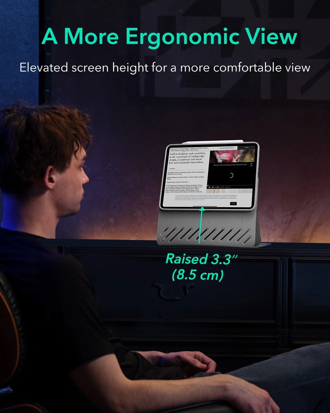 iPad Pro 11ʺ (2025) Shift Magnetic Case - Gray ESR ESR