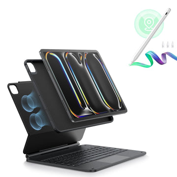 iPad Pro 13ʺ (2024) Rebound Magnetic Keyboard Case 360 Pencil Bundle - US Layout-Black ESR ESR