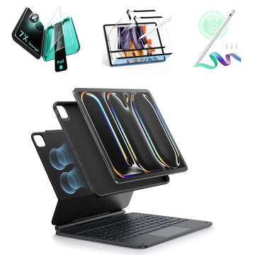 iPad Pro 13ʺ (2024) Rebound Magnetic Keyboard Case 360 Transformation Bundle - US Layout-Black ESR ESR
