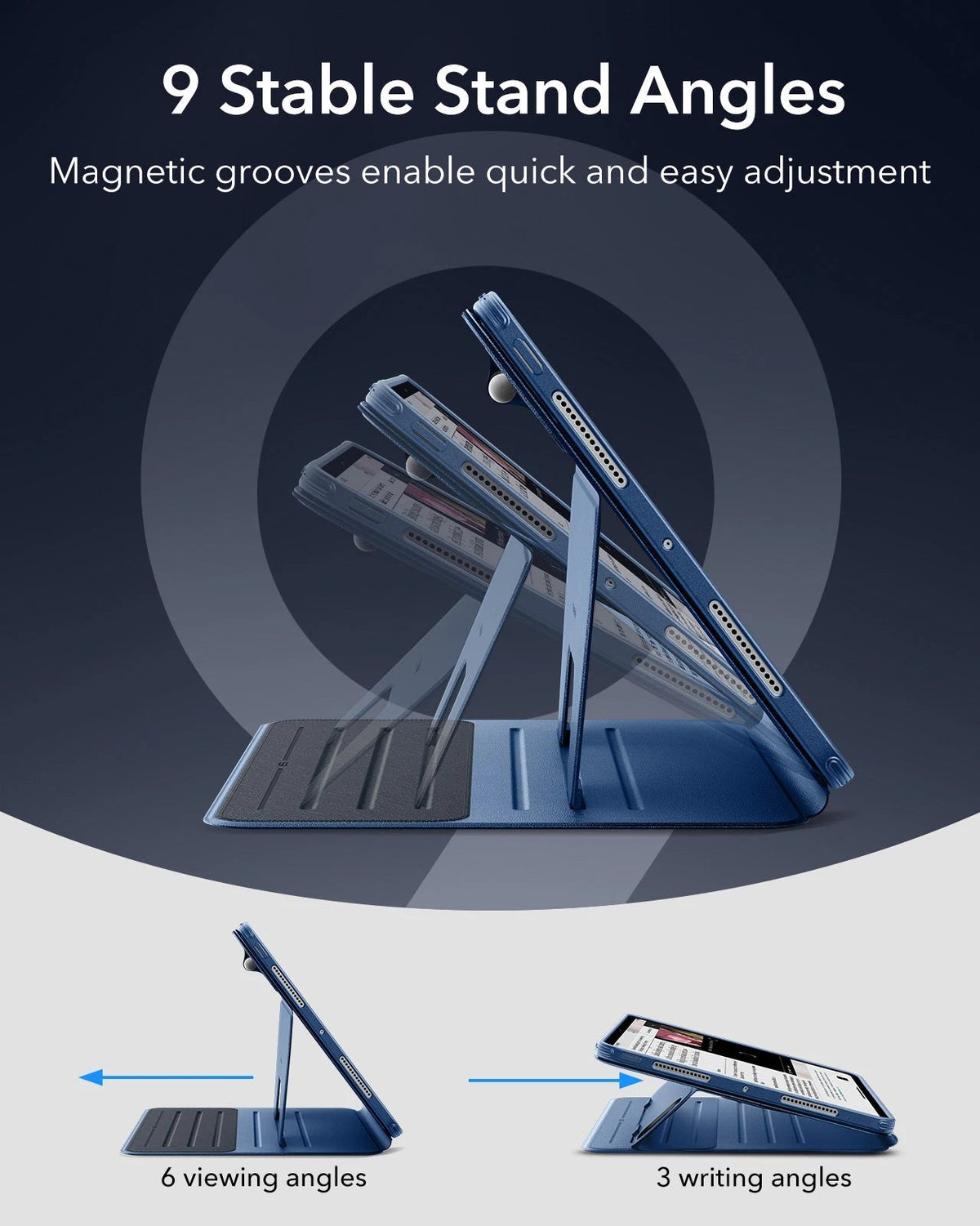 iPad Pro 13ʺ (2025) Shift Magnetic Case - Navy Blue ESR ESR