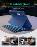iPad Pro 13″ (2025) Shift Magnetic Case with Pencil Bundle - Navy Blue ESR ESR