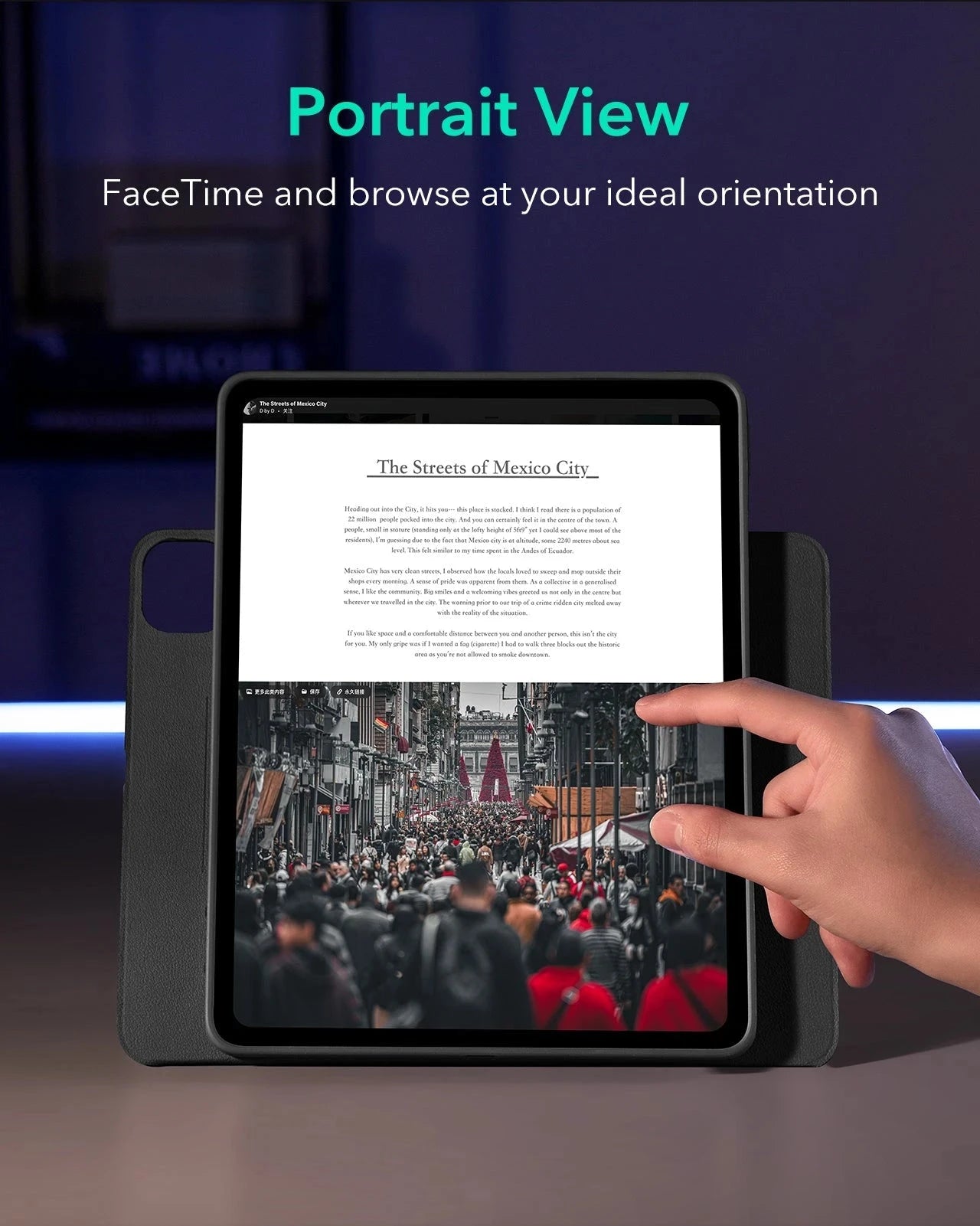 iPad Pro 13" (2025) Shift Transformation Bundle - Black ESR ESR
