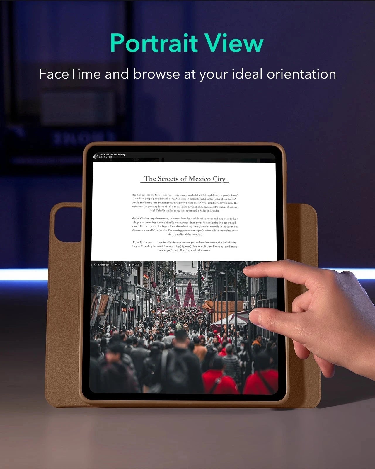 iPad Pro 13" (2025) Shift Transformation Bundle - Brown ESR ESR