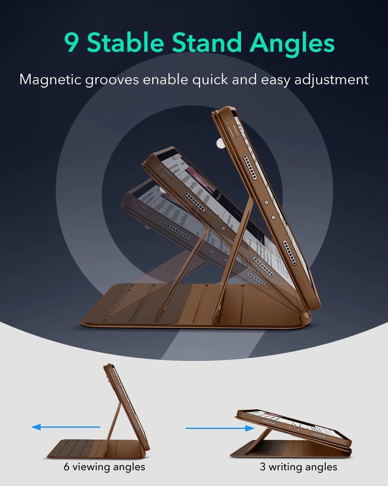 iPad Pro 13" (2025) Shift Transformation Bundle - Brown ESR ESR