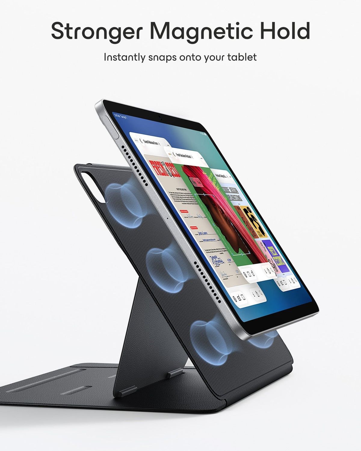 iPad Pro 13" (M5) 2025 AirStance Magnetic Case & Writing Bundle - Black ESR ESR