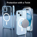 iPhone 15 Classic Pro Case (HaloLock) Set - Clear Blue ESR ESR