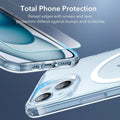 iPhone 15 Classic Pro Case (HaloLock) Set - Clear Blue ESR ESR