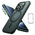iPhone 15 Pro Max Classic Pro Case (HaloLock) Set - Frosted Dark Green ESR ESR