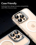 iPhone 17 Pro Max17 Pro16 Pro Max16 Pro15 Pro Max15 Pro14 Pro Max14 Pro Cameras Lens Protector Desert Titanium case friendly