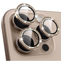 iPhone 17 Pro Max17 Pro16 Pro Max16 Pro15 Pro Max15 Pro14 Pro Max14 Pro Cameras Lens Protector Desert Titanium Shimmer