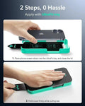 ESR iPhone 17 UltraFit Armorite Privacy Screen Protector apply with ultrafit tray