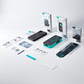 iPhone 17 Bundle Cyber Tough Magnetic Case (Camera Control, Stash Stand) and Armorite Screen Protector - Black ESR ESR