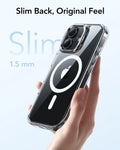 ESR iPhone 17 Magsafe Case with Stand Camera Control Clear Slim Back