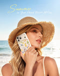 ESR Withe Shell iPhone 17 Pro Case compatible with Magsafe  Summer in Your Hand Bloom All Day