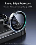ESR iPhone 17 Pro Max Armorite Camera Lens Protector Clear raised edge protection