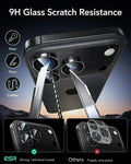 ESR iPhone 17 Pro Max Armorite Camera Lens Protector Black 9h glass scratch resistance